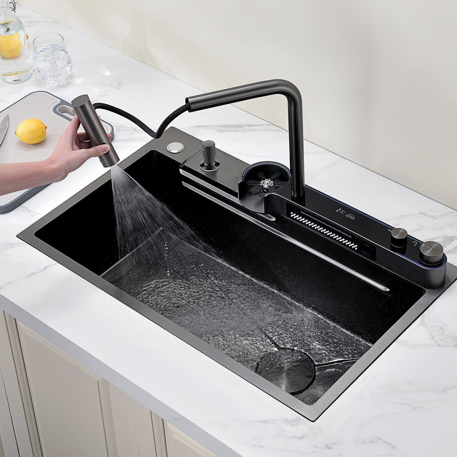 How to Hook Up a New Faucet Sprayer Hose in Your Kitchen Sink