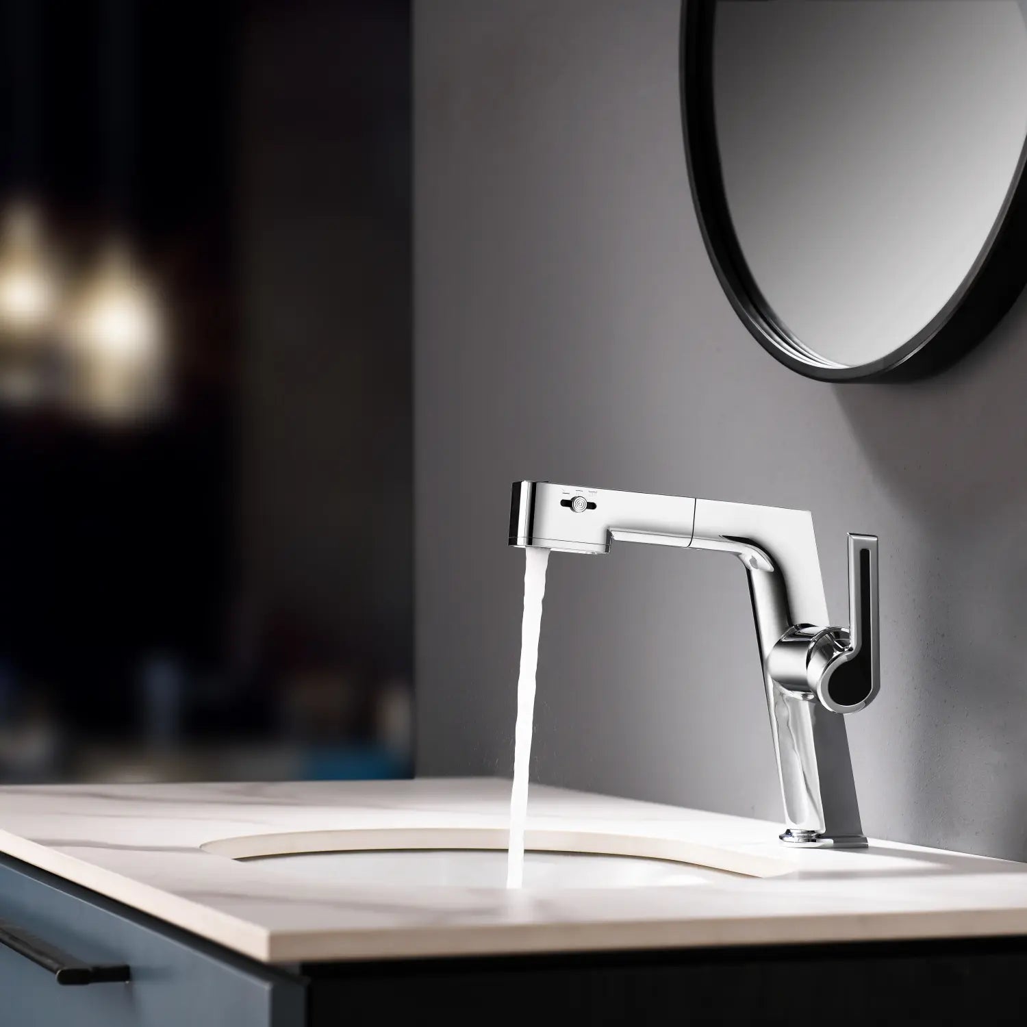Loraven Pull-Out Faucet with Multi-Mode Sprayer-BF002