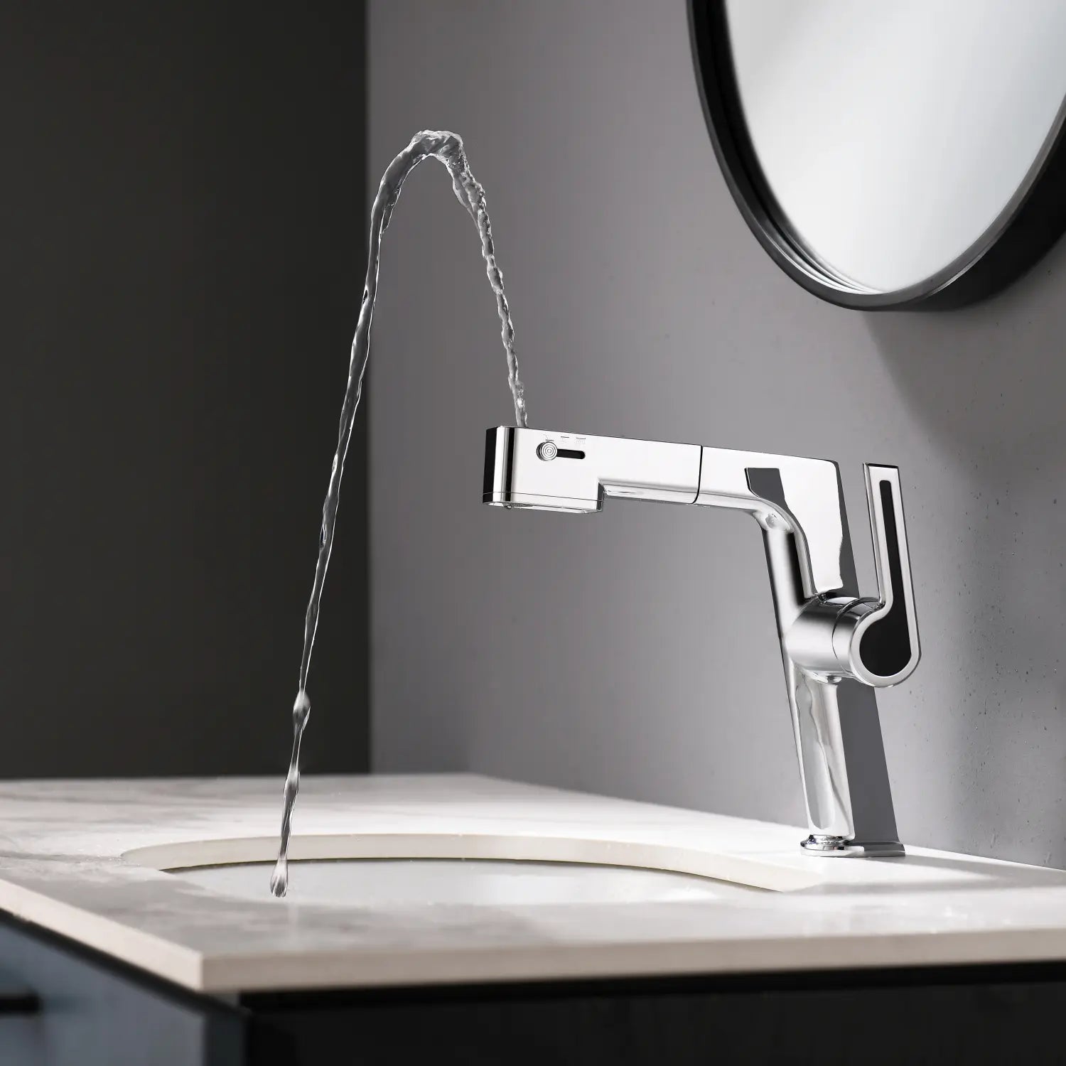 Loraven Pull-Out Faucet with Multi-Mode Sprayer-BF002