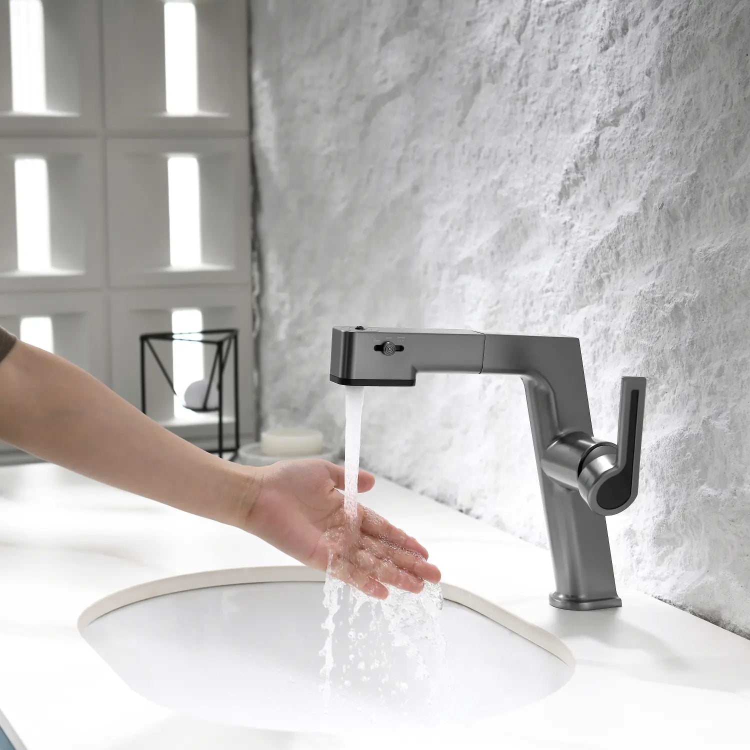 Loraven Pull-Out Faucet with Multi-Mode Sprayer-BF002