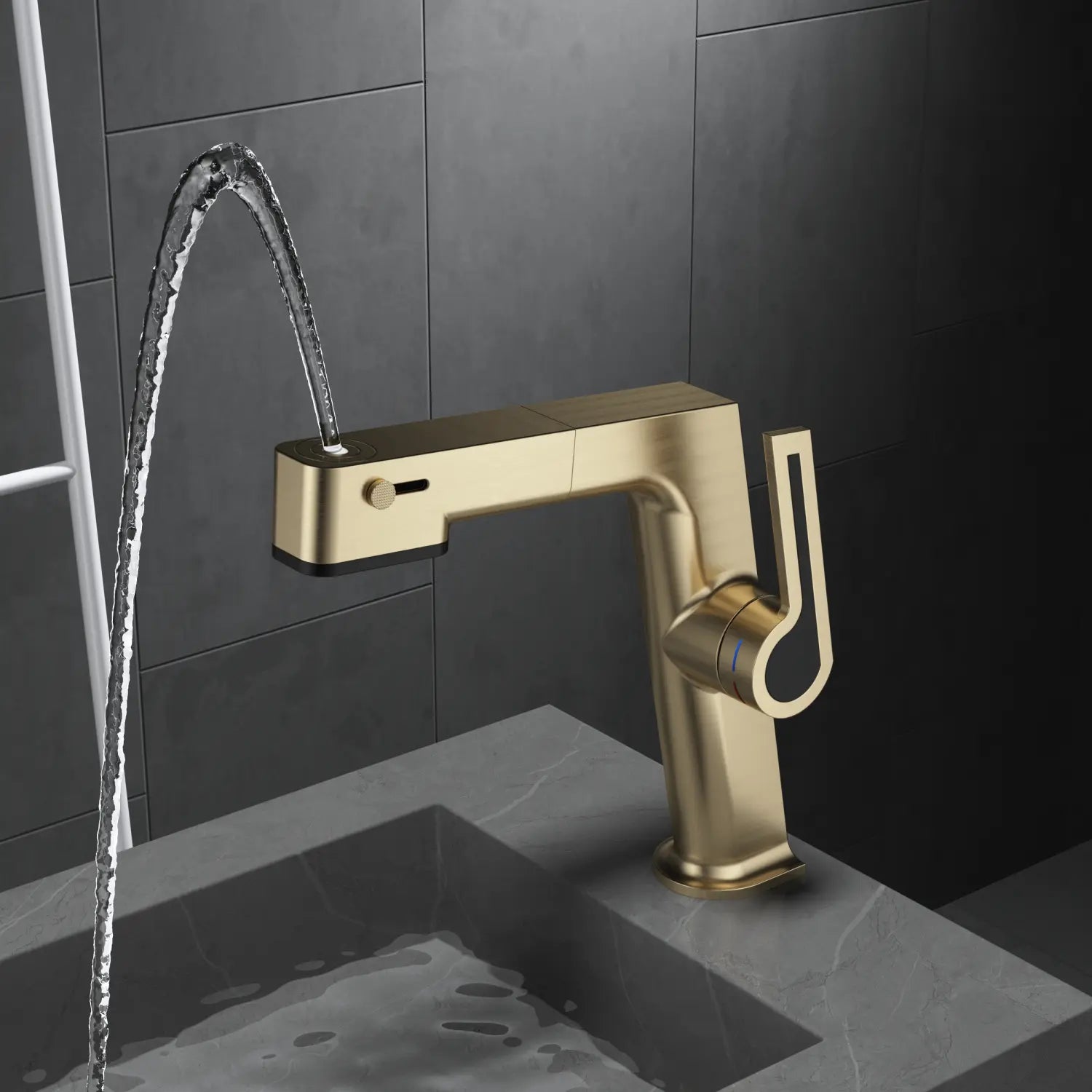 Loraven Pull-Out Faucet with Multi-Mode Sprayer-BF002