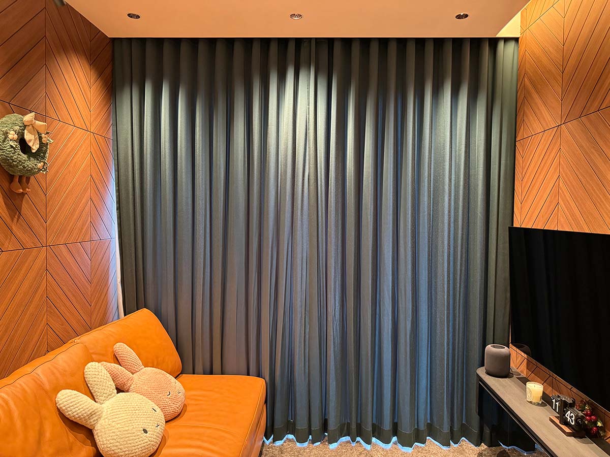 Blue Curtains