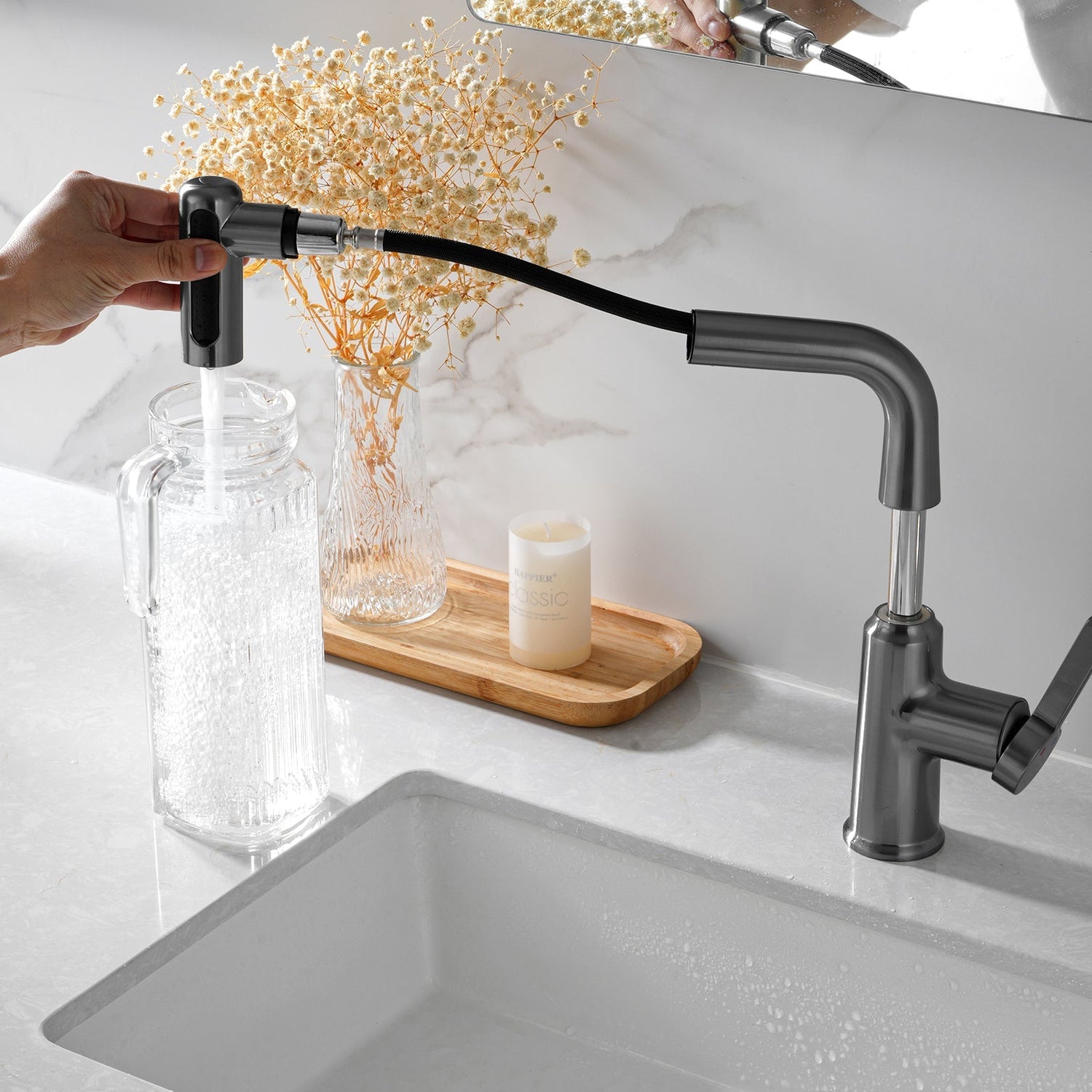 Top 5 Pull-Out Faucets for Small Bathrooms