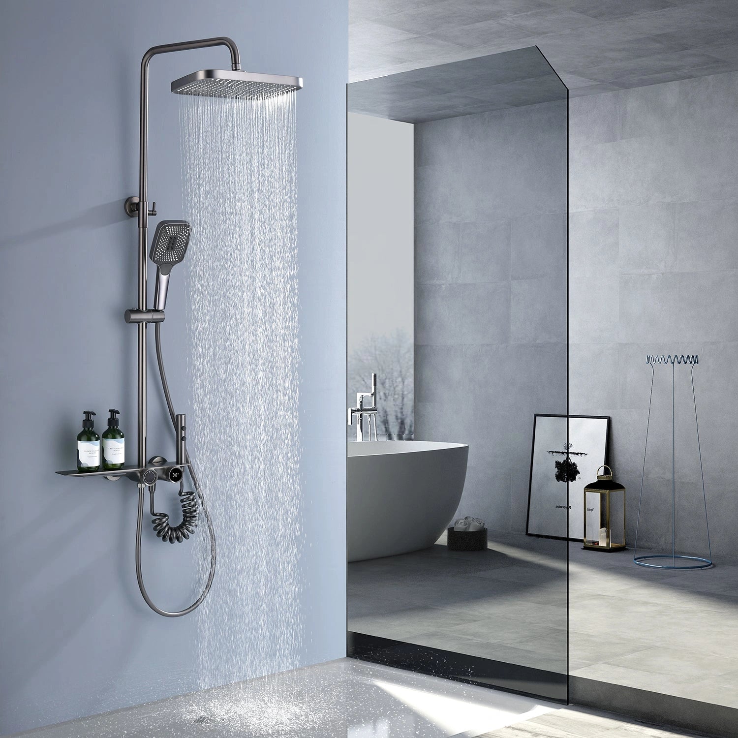 temperature_display_shower_system_4_water_outlet_modes_loraven